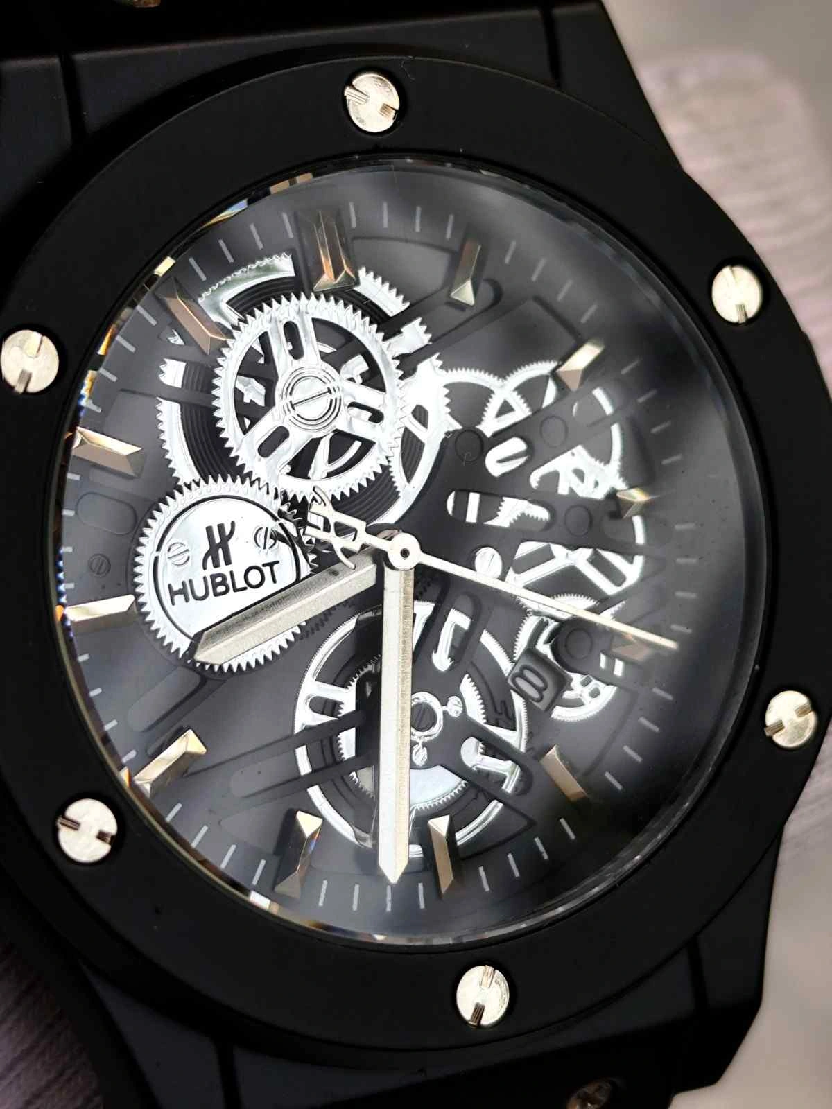 Hublot Classic Fasion Skeleton Watch