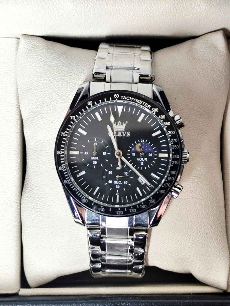 Silver - Black