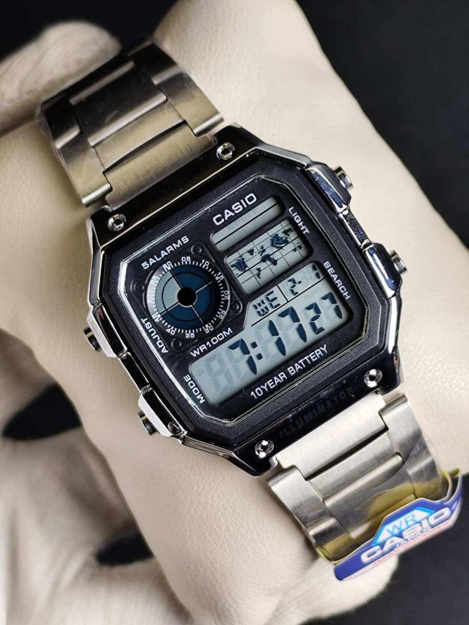 Silver - Black