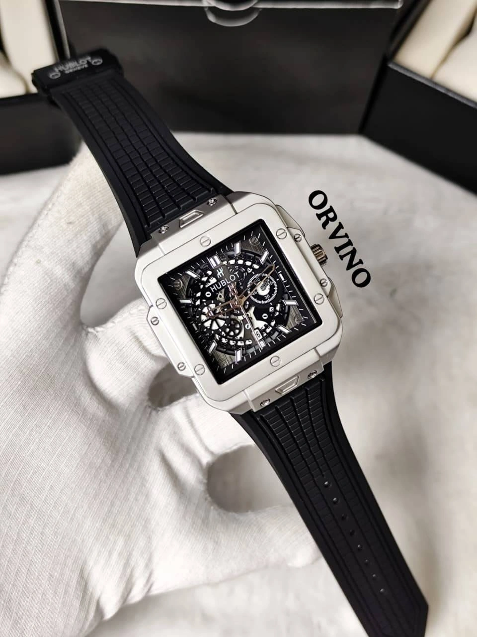 Silver - Black