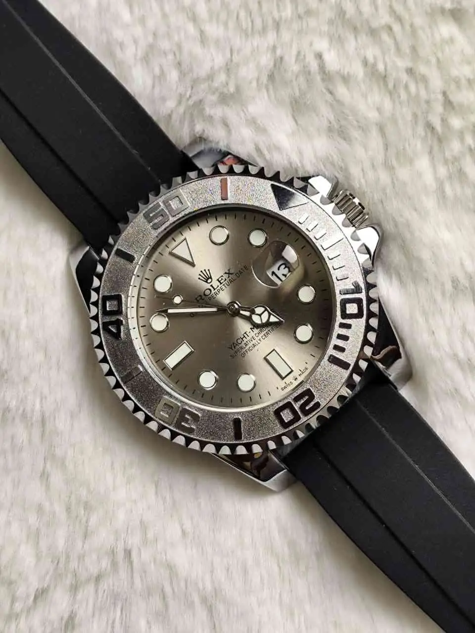Silver - Black