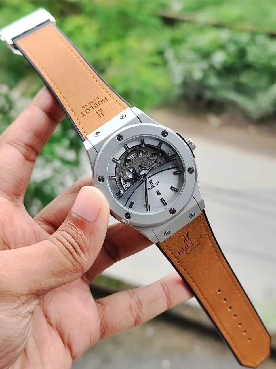 Brown-Silver