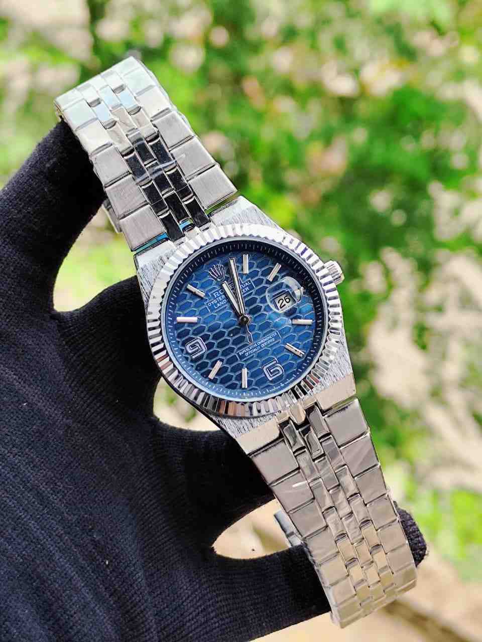 Silver - Blue